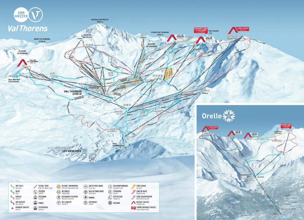 Appartement Orelle Val-Thorens Avec Spa Exteriör bild